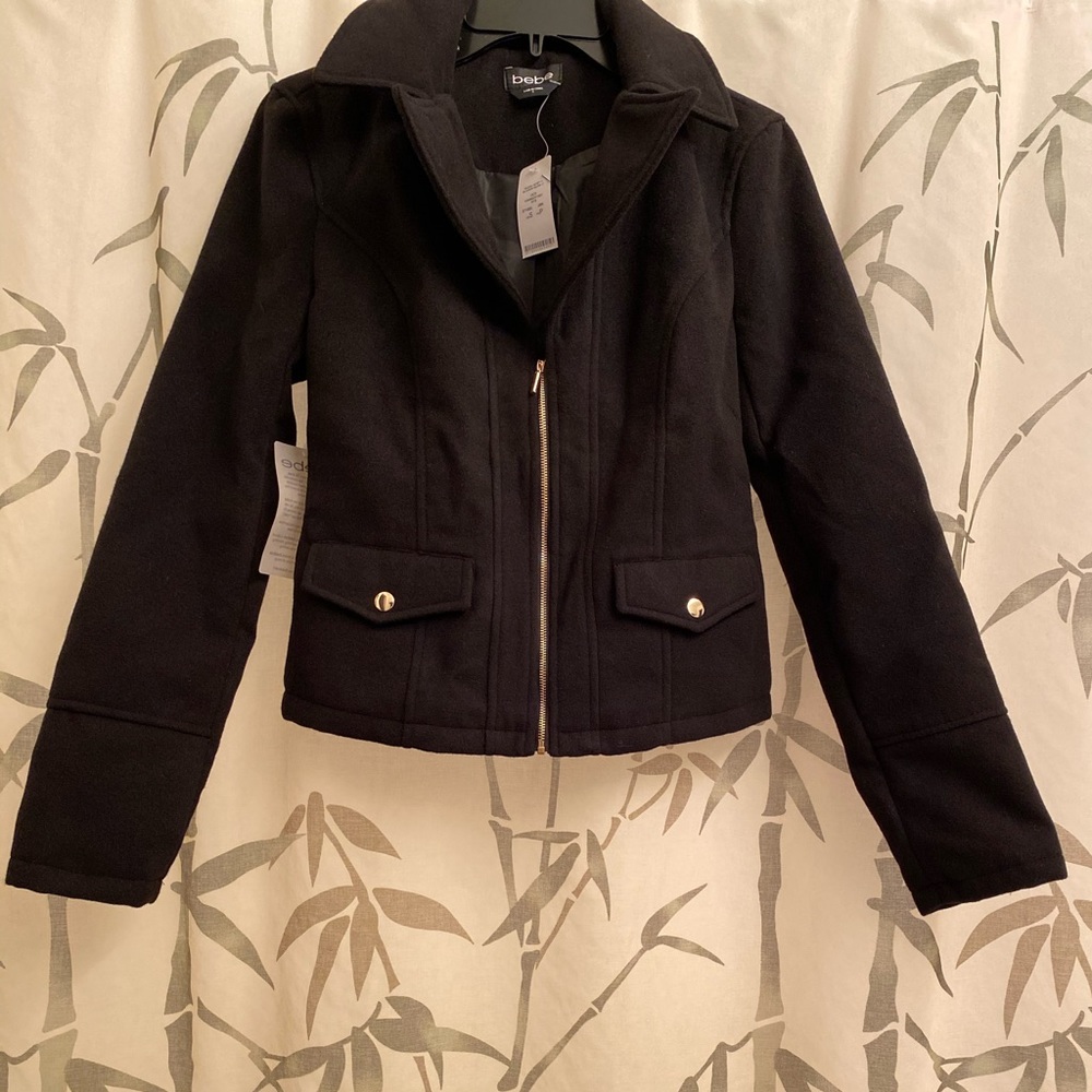 bebe helena jacket NWT